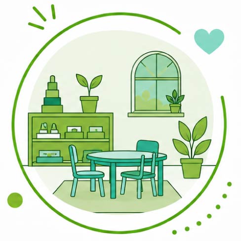 The Prepared Environment: Our classrooms are more than just spaces; they are thoughtfully designed environments.