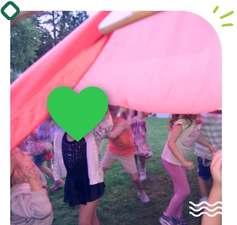 happy kids having fun in kindergarten